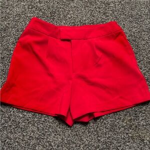 Women's size 8 a new day Red shorts dressy
